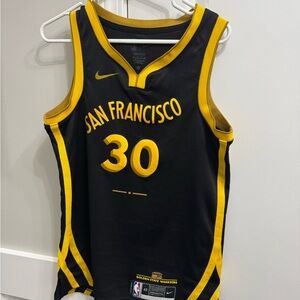 Steph Curry Golden State Warriors “City Edition” Jersey Size 40